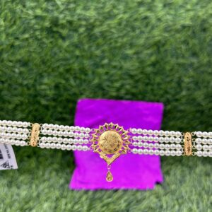 LIGHT WEIGHT GOLD MOTI CHOKER